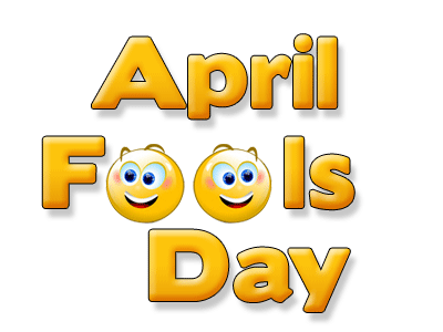 April Fools Day With Smiling Face