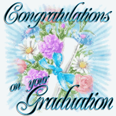 Congratulations On Your Graduation Glitter