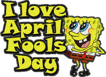 I Love April Fools Day Sponge Bob Pic