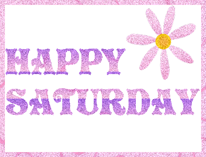 Nice Happy Saturday Glitter Image