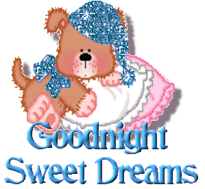 Good Night Sweet Dreams  With Cute Teady