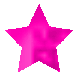 3D Pink Star