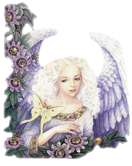 Angel With Flower