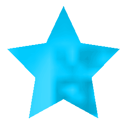 Beautiful Blue Star