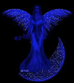 Blue Angel Glitter