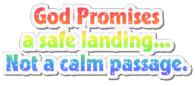 God  Promises A Safe Landing