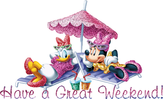 Have A Great Weekend Glitter Picture