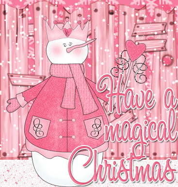 Have A Magical Christmas Bling Image