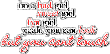 I Am a Bad Girl Sweet Girl