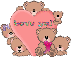 Love You Cute Bear Image