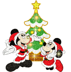 Mickey And Minnie Celebrate Christmas