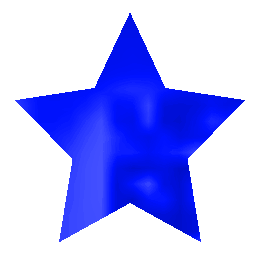 Moving Blue Star