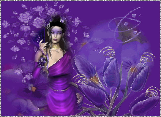 Purple Fantasy Glitter
