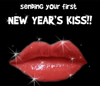 Sending You First New Year's Kiss !!