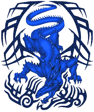 Blue Dragon Graphic Picture