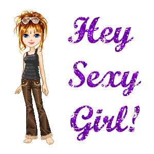 Hey Sexy Girl Graphic Image