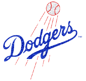 Los Angeles Dodgers Glitter