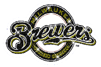 Milwaukee Brewers Glitter Image