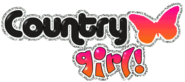 Country Girl Butterfly Graphic