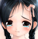 Crying Girl Graphic
