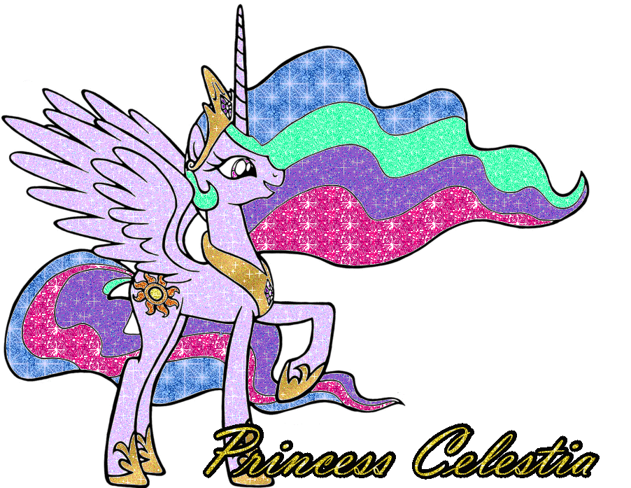 Princess Celestia Glitter