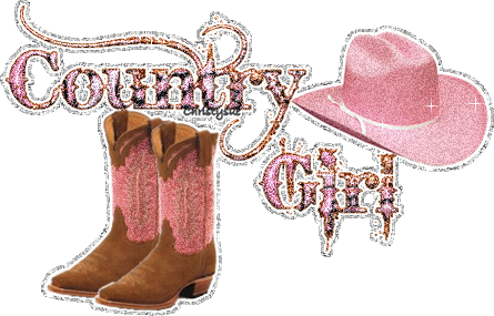 Country Girl Boots And Hat