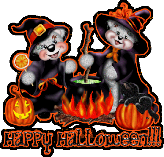 Happy Halloween Bear Graphic