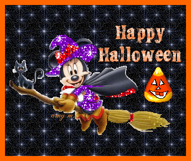 Happy Halloween Mickey Mouse Graphic