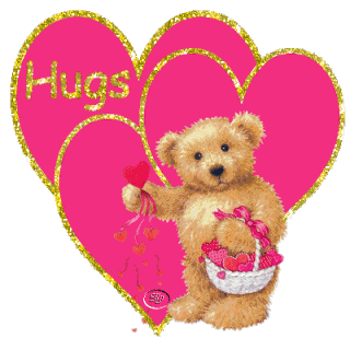 Hugs From Teddy Graphic