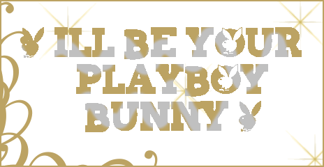 I Will Be Your Playboy Bunny