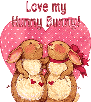 Love My Hunny Bunny Graphic