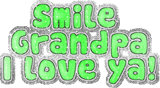 Smile Grand Pa I Love You Graphic