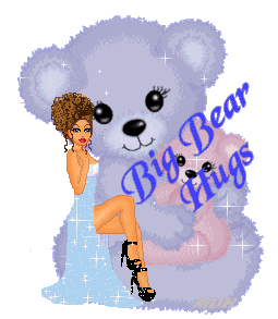Big Bear Hugs Girl Graphic
