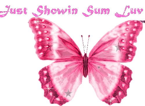 Butterfly Graphic Just Showing Some Love