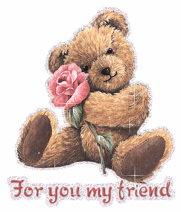 For You My Friend Teddy Graphic