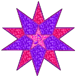 Pink Stars Glitter