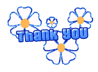 Blue Thank You Graphic 
