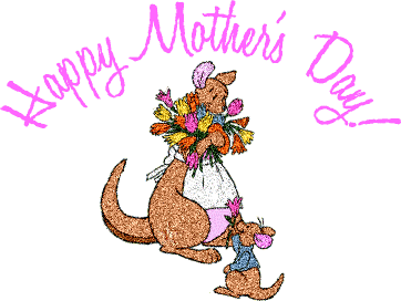 Happy Mother's Day Kangroo Graphic