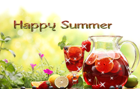 Happy Summer Juice Graphic