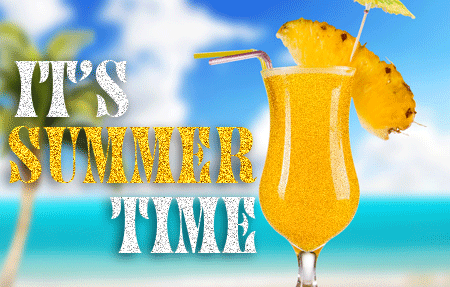 It's Summer Time Juice Graphic