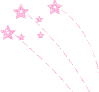 Pink Stars Glitter