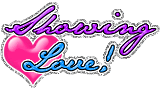 Showing Love Graphic Heart