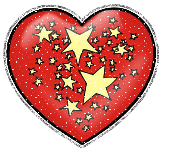 Stars In A Heart Graphic
