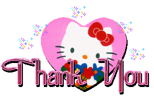 Thank You Kitty Graphic