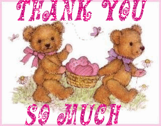 Thank You So Much Teddy Graphic