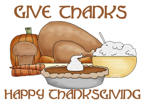 Give Thanks Happy Thanksgiving Graphic