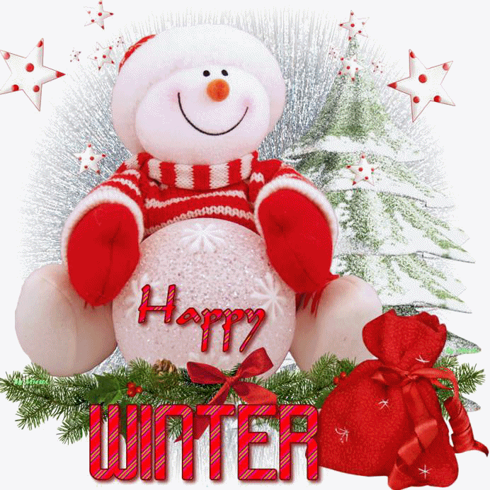 Happy Winter Glitter