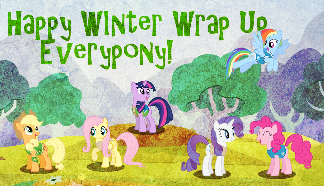 Happy Winter Wrap Up Graphic