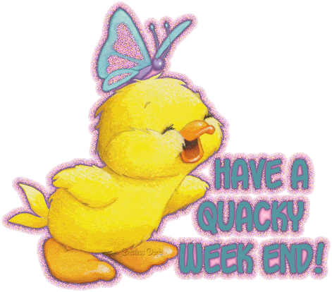 Have A Quacky Weekend Graphic