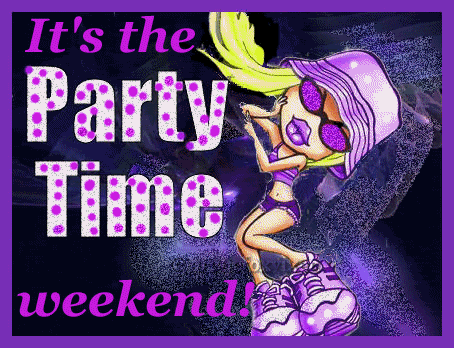 It's The Party Weekend Graphic